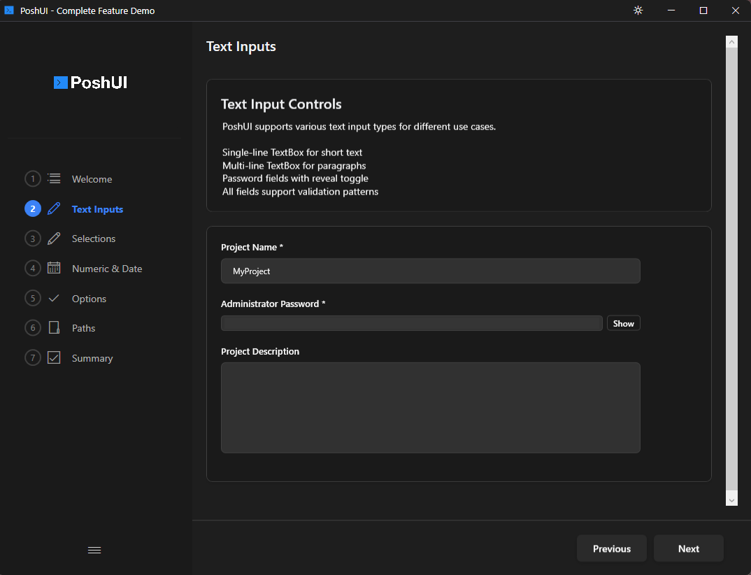 Wizard Dark Theme